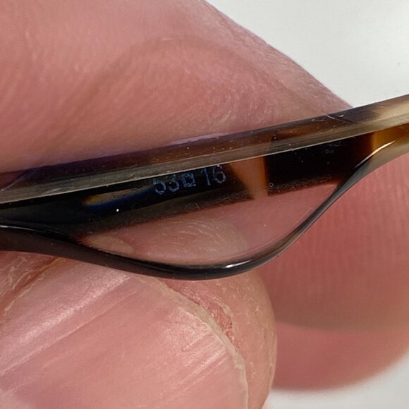 Kate Spade Adrie 086 DARK HAVANA Cat Eye Eyeglasses Frames 53-16-140 - Picture 9 of 9